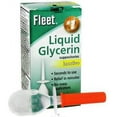 thumbnail image 1 of 3 Pack - Fleet Liquid Glycerin Suppositories 4 Each, 1 of 1