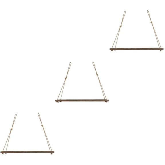 3-Pack Floating Corner Wall Shelves for Living Room, Modern Space-Saving Display Shelves for Home Decor and Organization