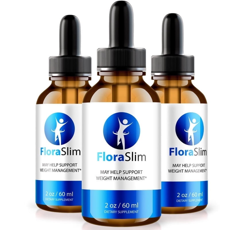 (3 Pack) FloraSlim Drops, Advanced Weight Loss Liquid, Natural Fitness Formula to Support Healthy and Active Lifestyle, Flora Slim Dropper, Flora Slim2024 Gotas Reviews (90 Servings)