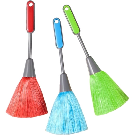 3 Pack Fluffy Microfiber Mini Dusting Wand Set for Kitchen Laptop ...
