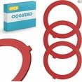 thumbnail image 1 of 3 Pack Flush Valve Seal Replacement For Toilet Ring Seal, Toilet Flush Valve Sea, 1 of 6