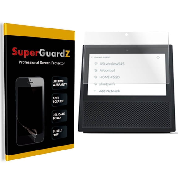 [3-Pack] For Amazon Echo Show - SuperGuardZ Anti-Glare Matte Screen Protector, Anti-Fingerprint, Anti-Scratch, Anti-Bubble