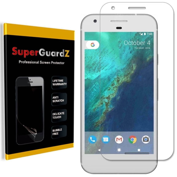 [3-Pack] For Google Pixel 2 (2017 Release) - SuperGuardZ [FULL COVER] Screen Protector, HD Clear, Anti-Scratch, Anti-Bubble