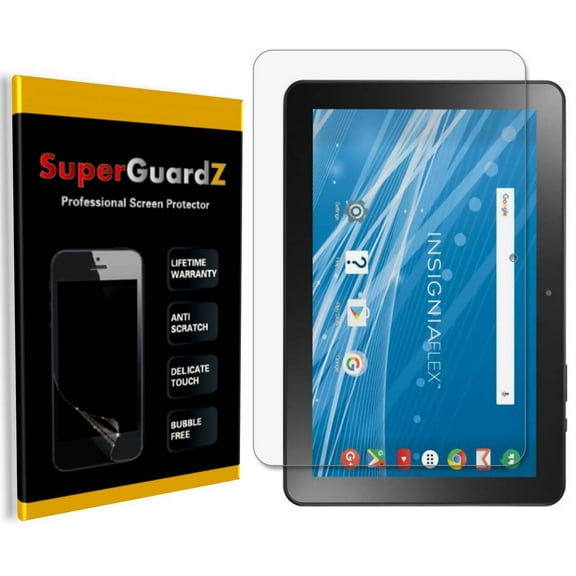 [3-Pack] For Insignia Flex 10.1 (NS-15AT10)  - SuperGuardZ Ultra Clear Screen Protector [Anti-Scratch, Anti-Bubble] + 2 Stylus Pen