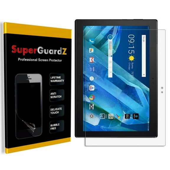 [3-Pack] For Lenovo Moto Tab - SuperGuardZ Ultra Clear Screen Protector, Anti-Scratch, Anti-Bubble