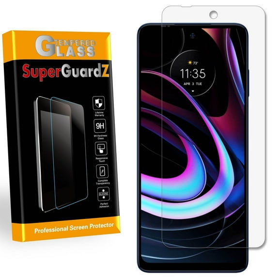 [3-Pack] For Motorola Edge (2021) - SuperGuardZ Tempered Glass Screen Protector, 9H, Anti-Scratch, Anti-Bubble, Anti-Fingerprint