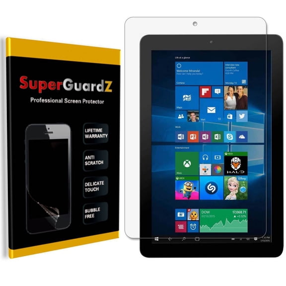 [3-Pack] For RCA 10 Viking II - SuperGuardZ Anti-Glare Matte Screen Protector [Anti-Fingerprint, Anti-Scratch, Anti-Bubble] + LED Stylus Pen