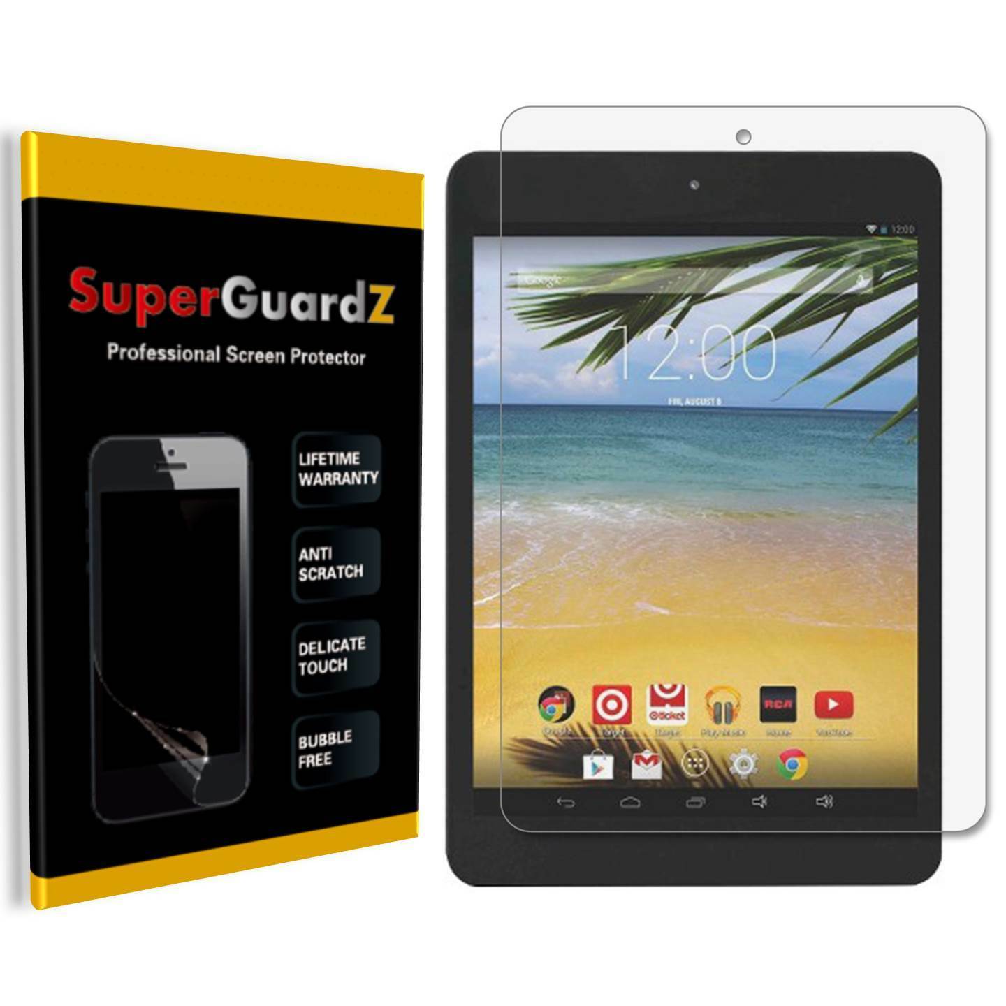 [3-Pack] For RCA 8 Apollo (RCT6573W23) - SuperGuardZ Ultra Clear Screen ...