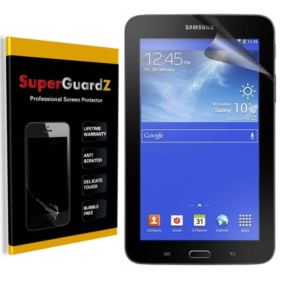 [3-Pack] For Samsung Galaxy Tab 3 7" - SuperGuardZ Ultra Clear Screen Protector, Anti-Scratch, Anti-Bubble