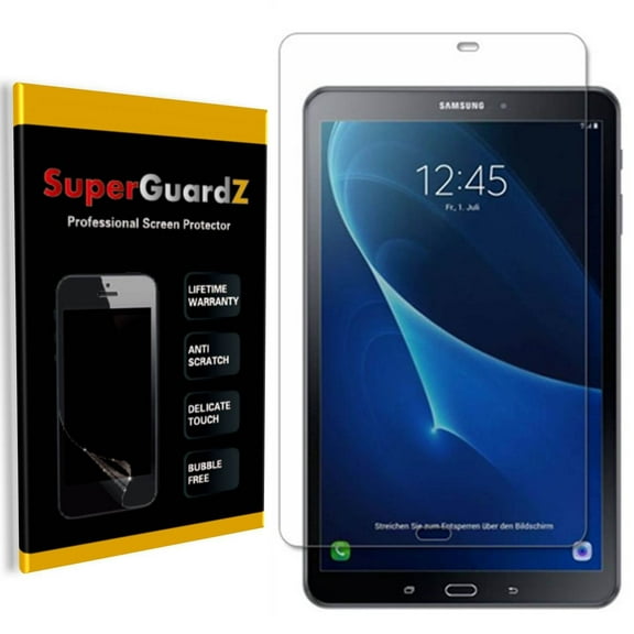 [3-Pack] For Samsung Galaxy Tab A 10.1 (2016) - SuperGuardZ Ultra Clear Screen Protector, Anti-Scratch, Anti-Bubble