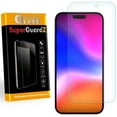 thumbnail image 1 of [3-Pack] For iPhone 15 Plus (2023 released) - SuperGuardZ Tempered Glass Screen Protector, 9H, Anti-Scratch, Anti-Bubble, Anti-Fingerprint, 1 of 8
