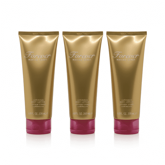 3 Pack Forever by Mariah Carey Luminous Body Lotion - 6.8oz *Without Box*