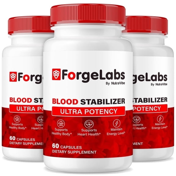 (3 Pack) ForgeLabs  Original Formula with a Clean Blend to Support Healthy Circulation, Natural Energy & Balanced Levels | Just 2 Forge Labs Easy-to-Swallow Pills (180 Capsules)
