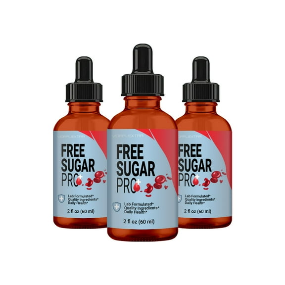 (3 Pack) Free Sugar Pro - Free Sugar Pro Tincture