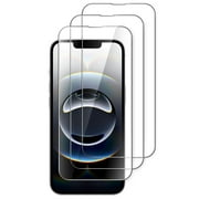 3 Pack Front Screen Protector for iPhone 17 Pro, Luxury Ultra Slim Tempered Glass Screen Protector Anti-Scratch High Definition Bubble-Free for iPhone 17 Pro, Clear
