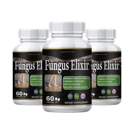 (3 Pack) Fungus Elixir - Fungus Elixir Wellness Support Capsules