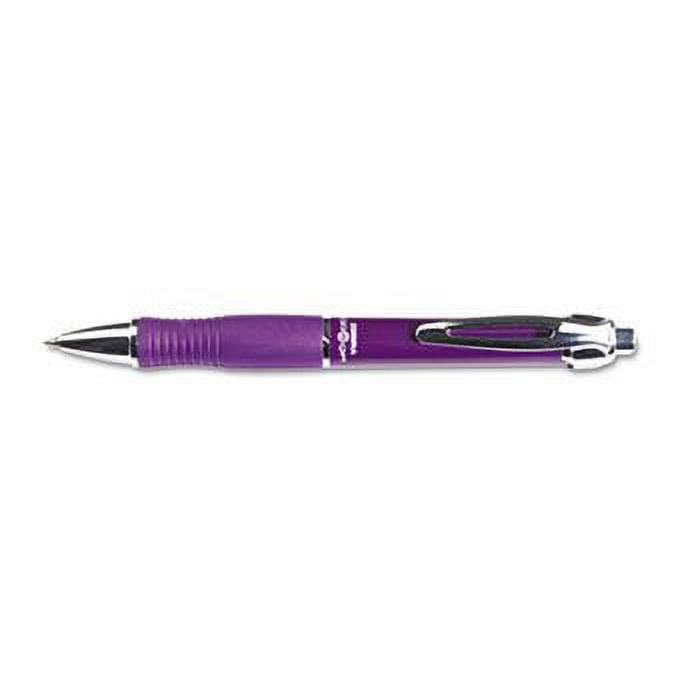 3 Pack GR8 Retractable Gel Pen, Violet Ink, Medium, Dozen by ZEBRA PEN CORP. (Catalog Category: Paper, Pens & Desk Supplies / Pens / Roller Ball, Gel")