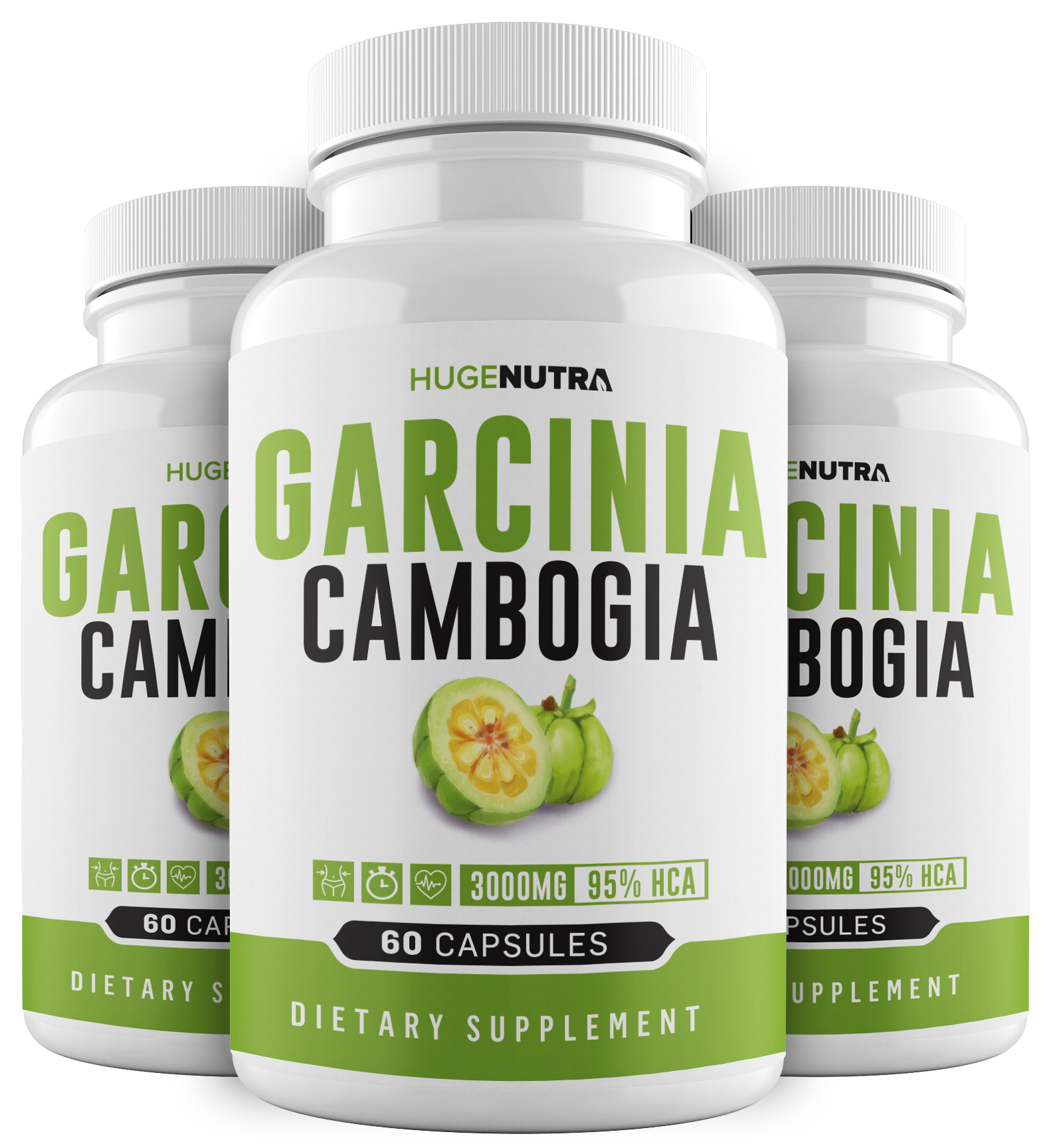 Herbal Youth 3000 mg Daily GARCINIA CAMBOGIA HCA 95 Fat Burners Diet