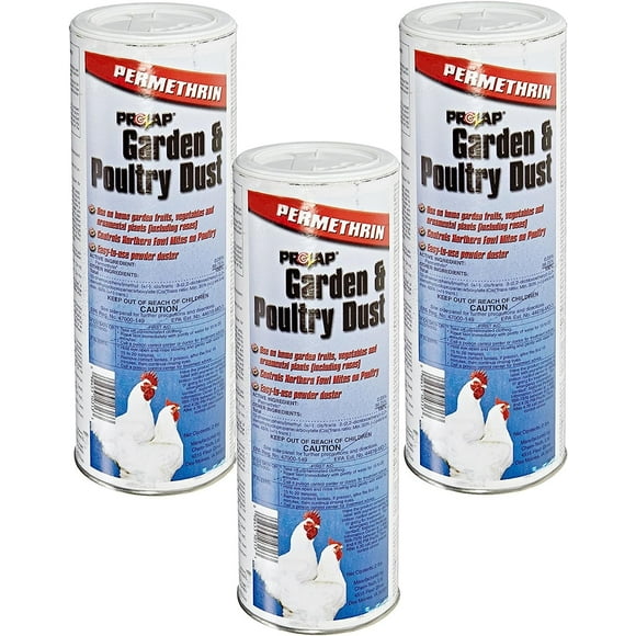 (3 Pack Garden 2-Pounds Each Poultry Dust