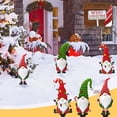thumbnail image 1 of 3 Pack Garden Metal Gnome Stakes, 12.74 Inch Christmas Decorative Gnomes Stakes, Yard Signs for Outdoor Decorations, Holiday New Year Spring Home Tomte Decor for Lawn Pathway Patio Holiday Gifts, 1 of 8