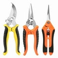 thumbnail image 1 of 3 Pack Garden Pruning Shears, Stainless Steel Gardening Scissors, Scissors, 1 of 4