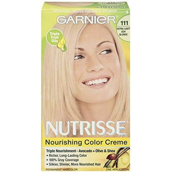 3 Pack - Garnier Haircolor, 111 Extra-Light Ash Blonde 1 Each