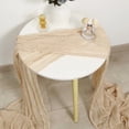 thumbnail image 1 of 3-Pack Gauze Table Runners – Sheer Crinkle Voile Fabric, Boho Wedding Table Decor for Reception, Parties & Events, 1 of 5