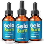 3 Pack Gela Burn   Natural Daily Liquid Formula Designed to Align with Fitness Goals, Support an Active Lifestyle & Body Balance | Just a Few Drops for a Fit-Focused Routine 90 Servings
