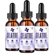 3 Pack Gelatide Weight Management Drops, Gelatide Daily Health and Overall Energy Support 6oz