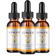3 Pack Ginger Slim Drops Extra Strength GingerSlim Wellness Supplement 6oz