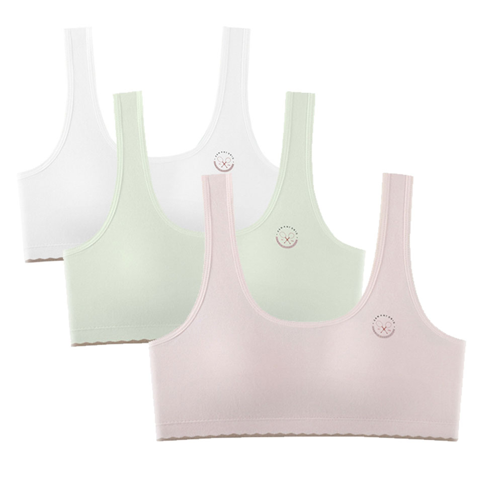 Women's Essential 3-Pack Light-Support Seamless Sports Built- in