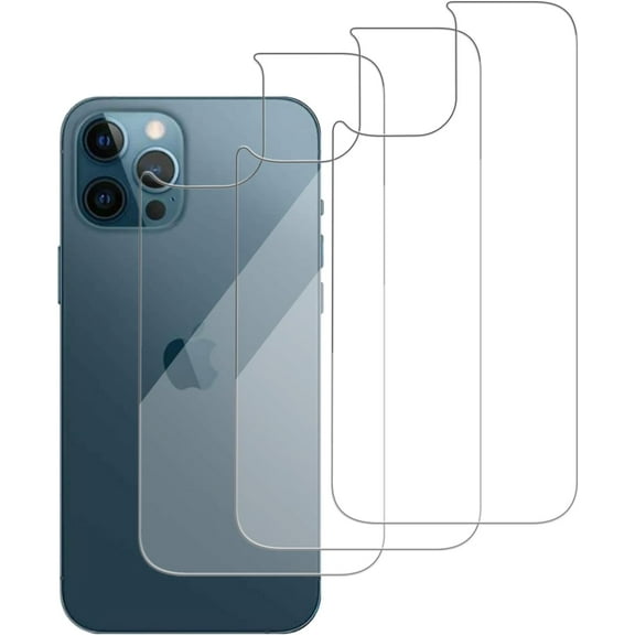 3 Pack Glass Back Screen Protector Compatible for iPhone 16E / iPhone SE 4 2025 6.1-Inch [9H Hardness]-HD Back Tempered Glass, Scratch Resistant,Easy Install，rear glass protector