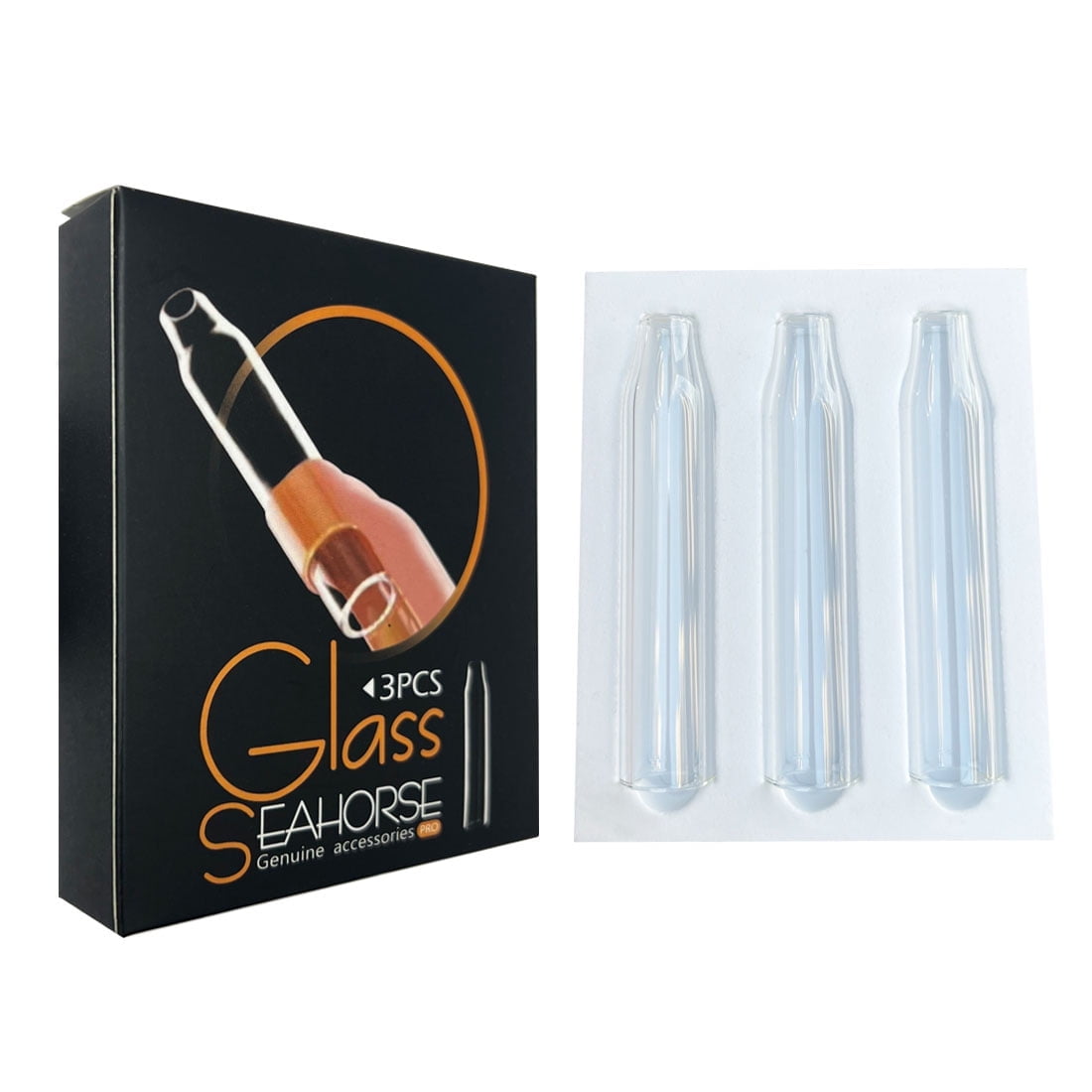 3 Pack Glass Dropper Tube for Lookah Seahorse Pro Tips Replacement