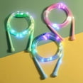 thumbnail image 1 of 3 Pack Glowing Skipping Rope LED Light Up Jump Rope, Adjustable Length and Three Light Modes, 1 of 8