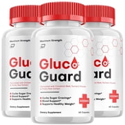 3 Pack Gluco Guard Blood Support Capsules, Gluco Guard Advanced Supplement, All Natural Formula to Maintain Healthy Levels, Maximum Strength Daily Formula, Gluco Guard Reviews 180 Capsules