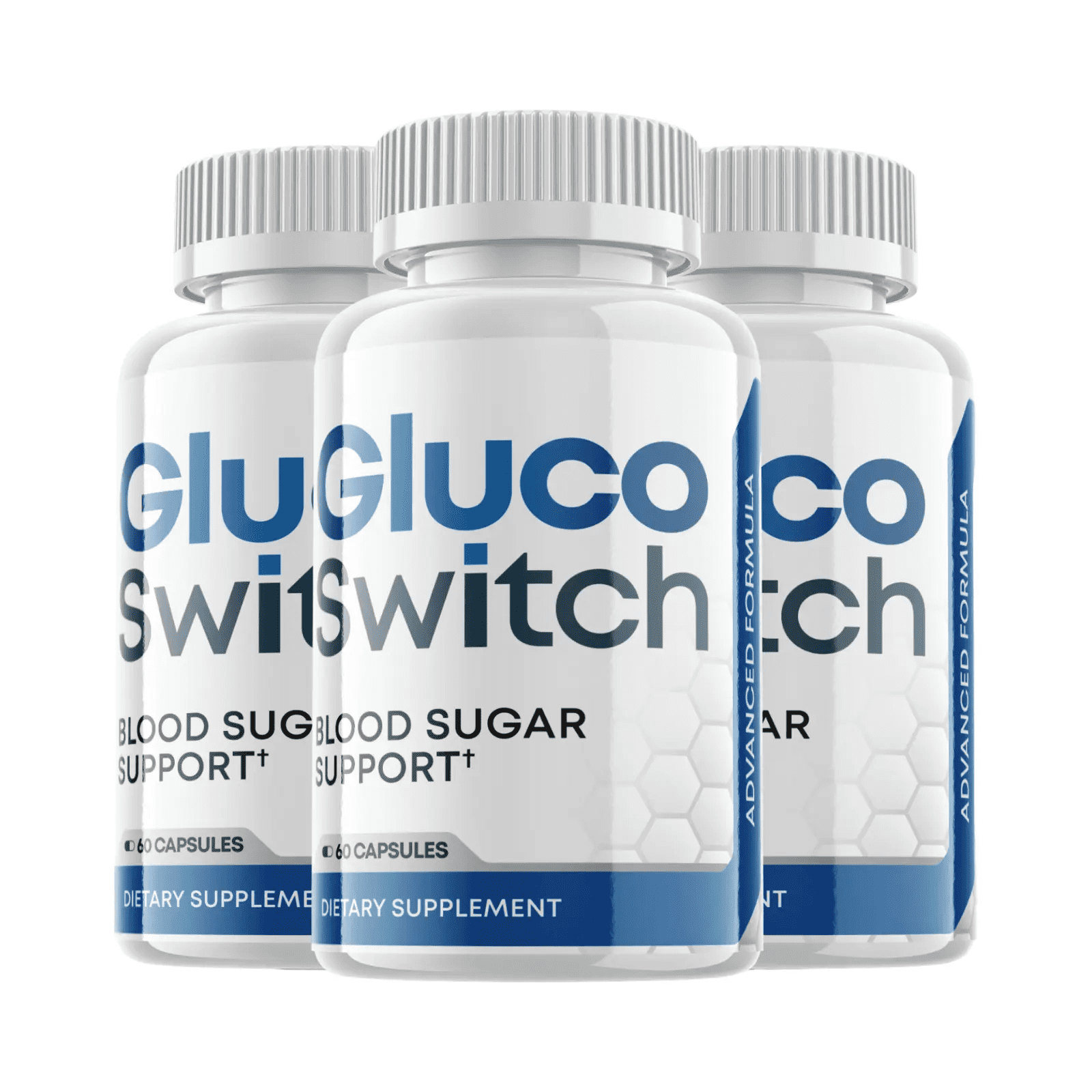 3 Pack Gluco Switch Pills GlucoSwitch Pills For Blood Sugar Support 180 Capsules