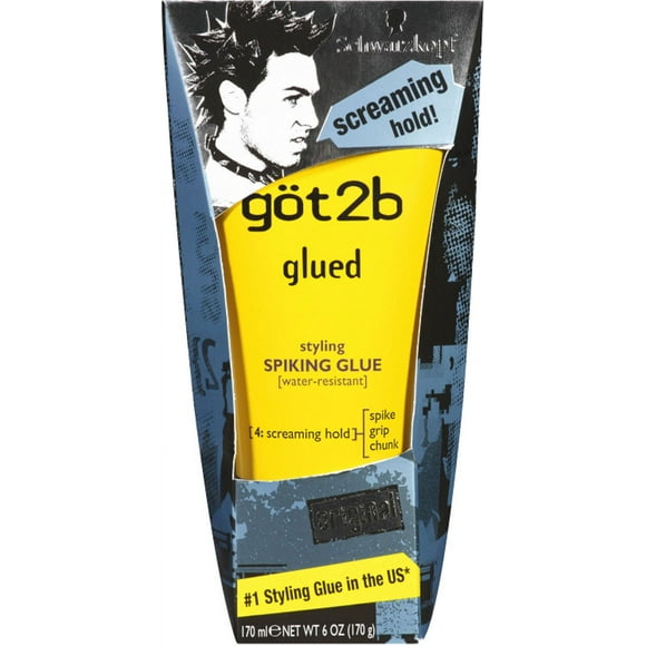 3 Pack - Glued Styling Spiking Glue 6 oz