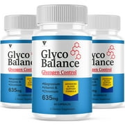 3 Pack Glyco Balance Pills, GlycoBalance Max Glycogen Support 180 Capsules