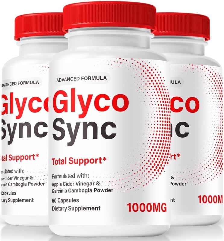 (3 Pack) Glyco Sync Capsules, Official GlycoSync Joint Formula - Naturally Supports Healthy Circulation, Stable Levels and Energizes the Body, 140 mg Review (180 Capsules)