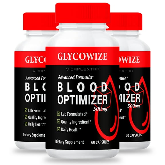 (3 Pack) Glyco Wize Capsules - Glyco Wize Blood Optimizer Capsules