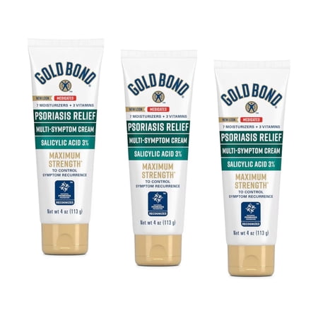 3 Pack Gold Bond Ultimate Multi-Symptom Cream 4.0 oz Each