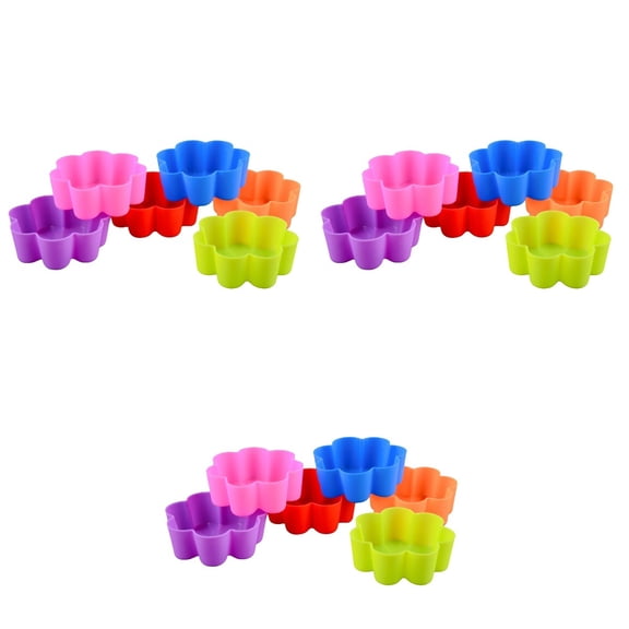 3 Pack Gold Foil Cupcake Liners Bakeware Ramequin