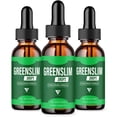 thumbnail image 1 of (3 Pack) GreenSlim Weight Management Liquid Supplement, Green Slim Drops (6oz), 1 of 9