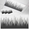 thumbnail image 1 of 3 Pack Grey Forest Fluorescent Light Covers for Ceiling Lights Nature Woodland Tree Misty Forest Silhouette Landscape Magnetic Ceiling Light Covers Overhead Light Filters for Office Classroom Home, 1 of 9