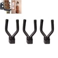 thumbnail image 1 of 3 Pack Guitar Hanger Hook Holder Wall Mount Display Instrument Anchor Stand Racks, 1 of 8