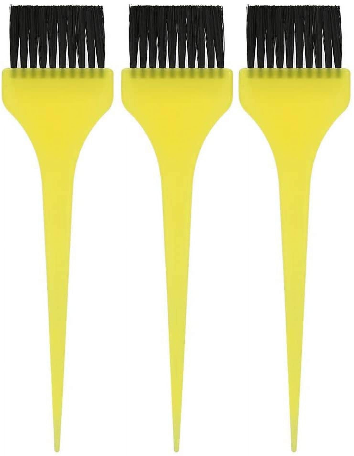 3 Pack Hair Dye Coloring Brushes Dyeing Brushes Hairdressing Comb Salon