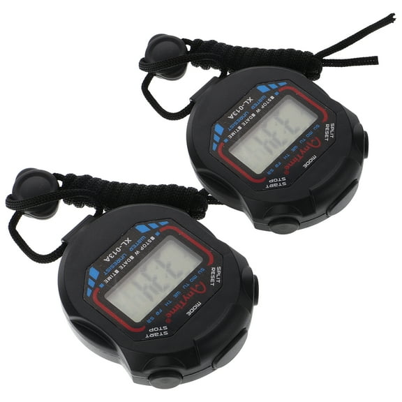 3 Pack Handheld Chronograph Sports Kids Stopwatch