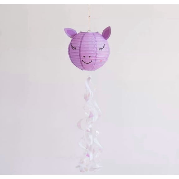 3 Pack Handmade Cartoon Elf Paper Lanterns - Eco-Friendly Decorative Lanterns for Kids' Events and Classrooms