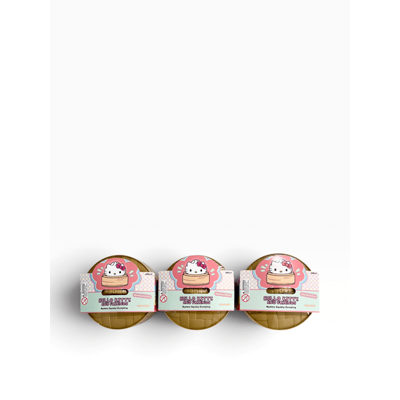 3-Pack Hello Kitty and Friends Mystery Squishy Dumplings, Collectible Blind Box Squishy Toys, Styles May Vary