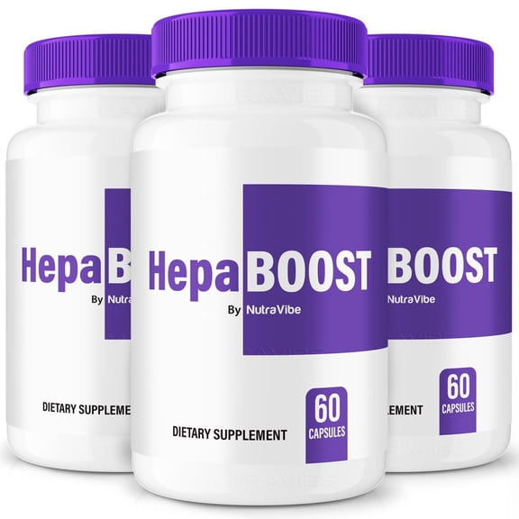 (3 Pack) HepaBoost Capsules Daily Immune Defense Supplement for Wellness, Vitality, and Year-Round Function Support Easy-to-Take Pills (180 Capsules)